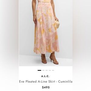 NWT- ALC Eve Pleated Skirt- Cuminlila